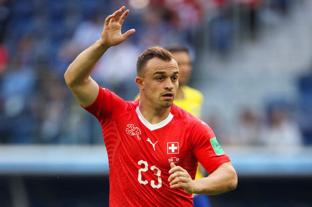 English giants battle for Xherdan Shaqiri